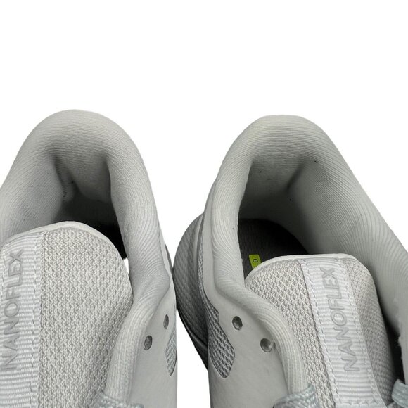 Reebok Nanoflex Pure Grey White Trainer Shoes GZ0256 Women's Size 8 - Picture 10 of 10